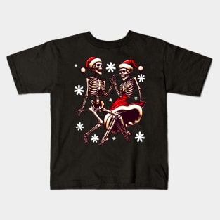 Dancing Skeletons Kids T-Shirt